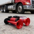 thumbnail image 6 of Trumpet Air Horn With Integrated Compressor And Motor For Truck Vehicle Loud Powerful Sound Upgrade, 6 of 6