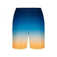 thumbnail image 5 of biudgviw Women's Gradient Casual Shorts Drawstring Elastic Waist Summer Shorts Loose Trendy Lounge Shorts with Pockets, 5 of 5