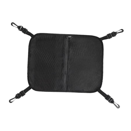 funtasica Paddle Board Deck Bag Carry with Hooks Practical Deck Mesh Storage Bag Paddle Board Pouch for Paddleboard Canoe Kayak Boating