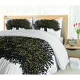 thumbnail image 5 of Ambesonne Tree of Life Duvet Cover Sets, Digital Fruit Tree, 2-Queen, Brown Green, 5 of 7