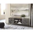 thumbnail image 2 of Ashley Furniture Treybrook Wood Accent Cabinet in Distressed Gray & Black, 2 of 13