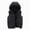 Black, variant on Vedolay Winter Puffer Vest for Kids Boys Girls Solid Color Hooded Zip Up Sleeveless Down Jacket Toddler Warm Outerwear