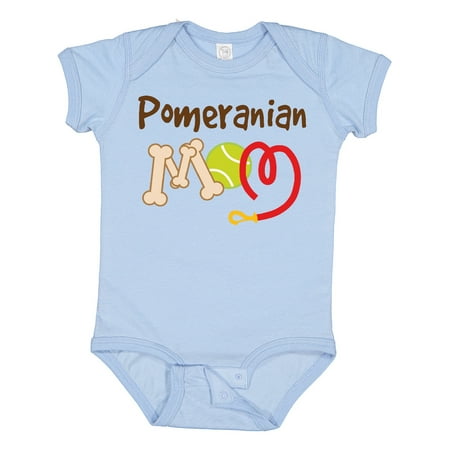 

Inktastic Pomeranian Dog Mom Girls Baby Bodysuit