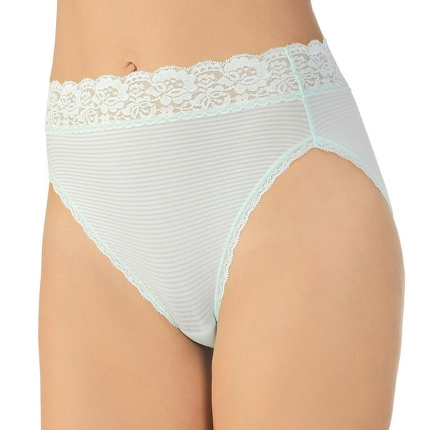 Vanity Fair Vanity Fair Womens Flattering Lace HiCut Brief, 9