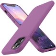 thumbnail image 1 of IBAOLEA Compatible with iPhone 12 Pro Max Case,Premium Soft Liquid Silicone Rubber Full-Body Protective Shockproof Case with Soft Anti-Scratch Microfiber Lining,6.7 inch (Lilac Purple), 1 of 7