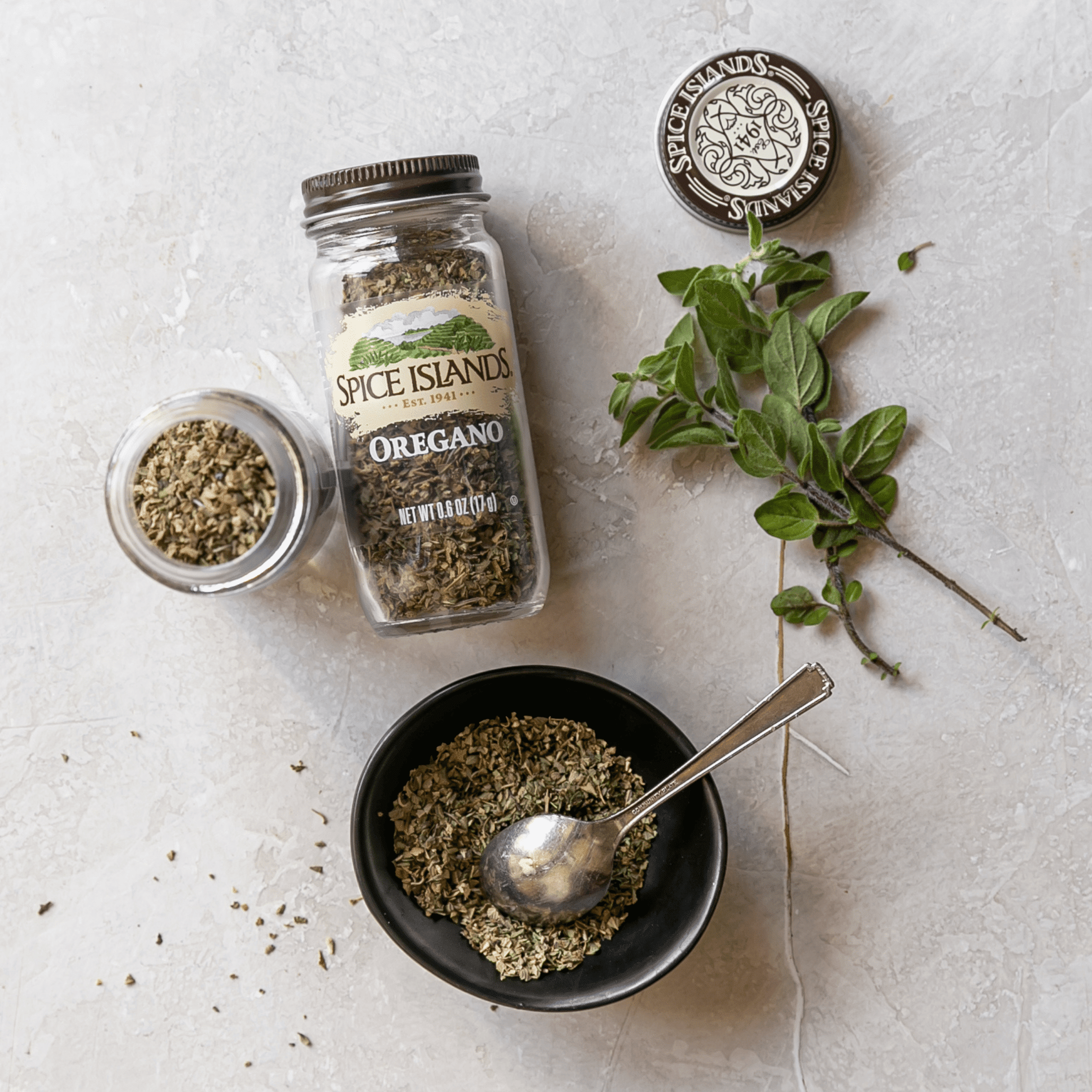 (3 pack) Spice Islands Oregano, 0.6 oz Jar