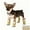 Yellow, variant on Waterproof Non-Slip Dog Boots 4-Pack, Twist-Lock Buckle & Cute Ears for Small Breeds, Rain Boots for Pets (Green, Two Yards 2.5~4.5kg)