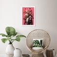 thumbnail image 2 of Wynwood Studio Prints Flower Mind People and Portraits Portraits Wall Art Canvas Print Pink 13x19, 2 of 3