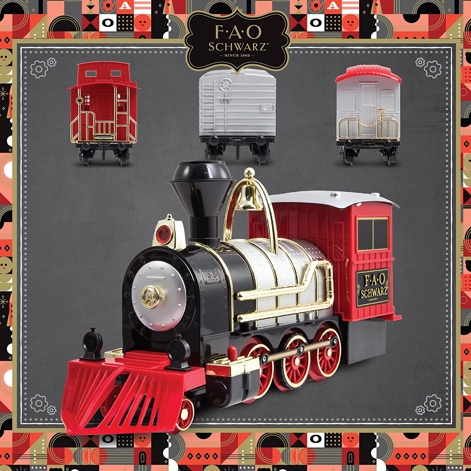 fao schwarz train set 34 piece