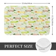 thumbnail image 2 of Sikiie Dachshund Dog Puppy Print Flannel Anti-slip Floor Mat 16x24in, Thickened Dustproof Entrance Door Mat Floor Mat for Kitchen, Bathroom, Laundry Room, 2 of 7