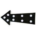 thumbnail image 5 of Pawsdot Arrow Sign Light Battery Operated LED Wall Decor with Warm Light Ambiance Black, 5 of 8