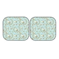 thumbnail image 5 of Lsque Cute Honeybees 2 PCS Windshield Sun Shade | CarFoldable Window Covers | Car Accessories Reflect UV for Universal Cars SUV Truck | Large, 5 of 7