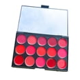 thumbnail image 3 of Paleta de labios de 15 colores, paleta de lápiz labial humectante, brillos de labios multiusos, plato de maquillaje para barra principiante, mujeres y, 3 of 9