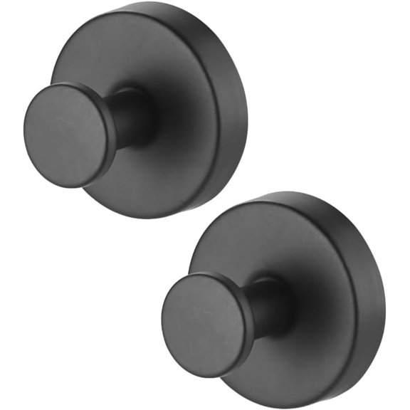 Suction Cup Wreath Hanger，Suction Cup Hooks Hanging 15 Lbs，Waterproof Suction Cup Wreath Holder for Windows (Black, 2)