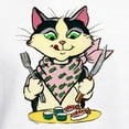 thumbnail image 3 of CafePress - Sushi Cat Hooded Sweatshirt - Pullover Hoodie, Hooded Sweatshirt, 3 of 4