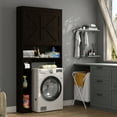 thumbnail image 6 of Furnihold 32.3''W Over The Toilet Storage Cabinet with Barn Doors Farmhouse Bathroom Cabinet Over Toilet, Espresso, 6 of 6