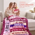 thumbnail image 2 of Sister Blanket Gift for Sister for Mothers Day from Brother Big Sister Gifts - to My Sister Blanket for Sofa Bed- Unique Birthday Gift Thank You for Sister 50''x60'', 2 of 5