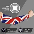 thumbnail image 6 of Cooling Compression Arm Sleeves British Flag Britain English England Sun Protection Sport Arm Sleeves For Men Women Baseball Basketball Running, 6 of 6