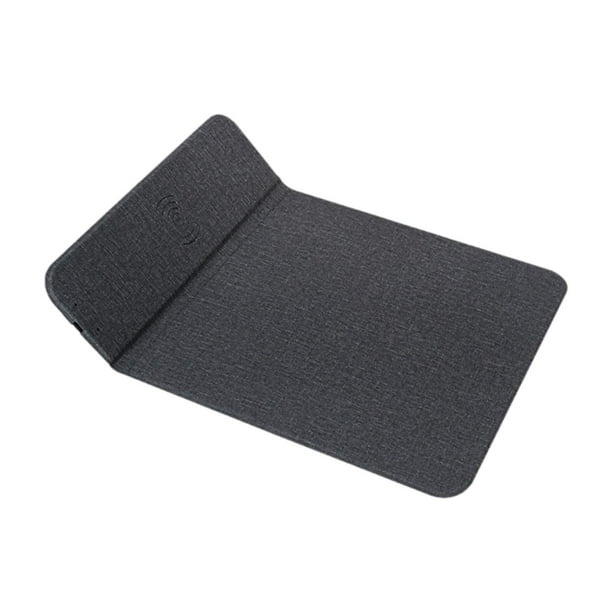 Alfombrilla de carga inalámbrica Strade Fareast Limited Oficina en casa Cuero PU Negro