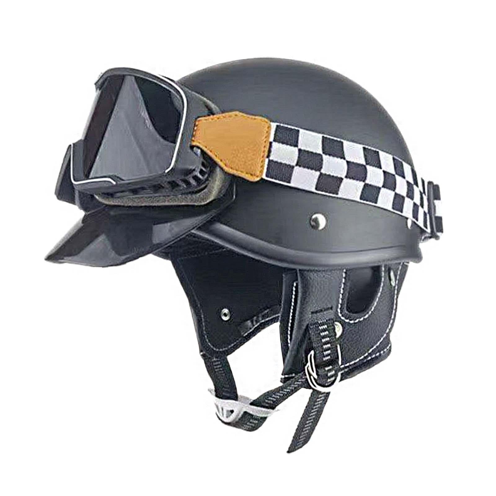 Baoblaze Scooter Helmet Comfortable Breathable Cycling Accessories Motorbike Helmet Matt Black