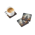 thumbnail image 4 of Witch Spooky Halloween Foam Coaster Set of 4 3.5 in x 3.5 in, 4 of 5