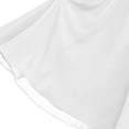 thumbnail image 5 of ITSAME Flower Girls Tunic Dress Ruffle Fly Sleeve Boat Neck A-Line Wedding Party Pageant Gown White Size 2T, 5 of 6