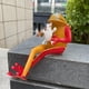 thumbnail image 5 of de estatua de jardín de hadas cama en lindo para decoración ornamento oso Zulema estatua al aire libre, 5 of 8