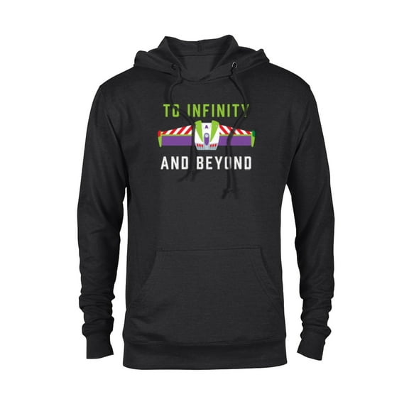 Disney and Pixar’s Toy Story Buzz Graduation To Infinity - Pullover Hoodie for Adults - Customized-Black