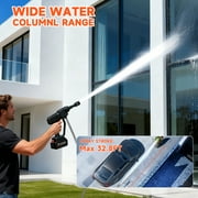 Cordless Pressure Washer, 900PSI Portable Power Washer with 2PCS 4.0Ah Batteries, High Power Handheld Washer with 6-in-1 Adjustable Nozzle for Car, Garden, Home