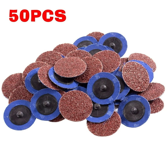 50PACK 2-Inch 36-Grit R-Type Pad Sanding Disc Abrasive Sandpaper