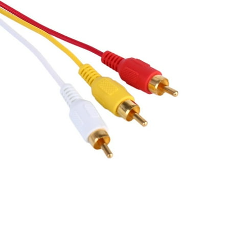 Sony Video Cables - 5ft HDMI Male to RCA Video Audio AV Cable Adapter for PS3 PS4 Xbox One Wii