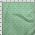 thumbnail image 4 of oneOone Viscose Chiffon Green Fabric Asian Block Craft Projects Decor Fabric Printed By The Yard 42 Inch Wide, 4 of 4