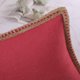 thumbnail image 4 of Juego de 2 fundas de almohada de 18 x 18, funda de almohada moderna para sofá, funda de almohada decorativa de tela de lino para exteriores para sofá, cama, coche, 45 x 45 cm (18 x 18,, 4 of 6