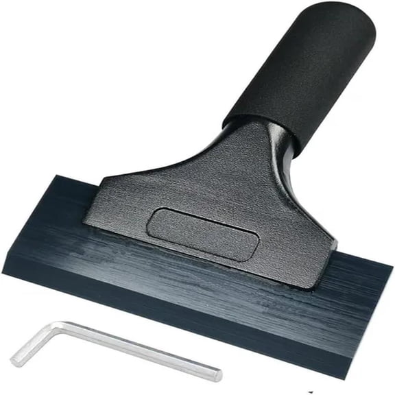 Silicone Rubber Squeegee for Car Vinyl Wrapping, Window Tint Film Installation, Decal Tool, Glass, Mirror and Window Cleaning