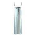 thumbnail image 5 of WILLBEST Robes du Dimanche pour Femmes Robe Maxi Contrastée Bretelles Spaghetti Tenues d'Été Voyage Sans Manches Longues Robes, 5 of 5