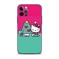thumbnail image 1 of Phone Case For Apple iPhone 15 14 13 12 11 Pro Max 13 12 Mini XS Max XR X 7 8 Plus Merry Christmas Tree Hello Kitty Family LXY, 1 of 7