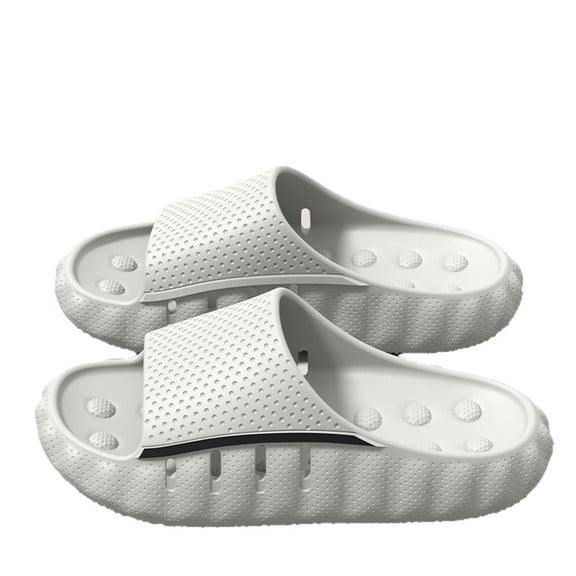 Willtoo Slippers for Women EVA Thick Platform Shower Slide Shoes, Soft Non‑Slip Massage Sandals, Quick‑Dry Open‑Toe Indoor Home Slides
