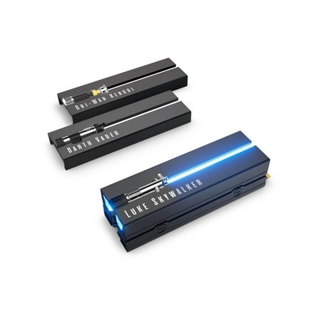 Seagate - Lightsaber FireCuda 2TB Internal SSD PCIe Gen 4 x4 NVMe with RGB LED Lightsabers