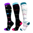 thumbnail image 2 of Dvkptbk Print Sock Outdoor Sports Socks Elastic Calf Running Protection Socks Mountaineering Socks Sports Safety, 2 of 2