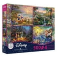 thumbnail image 4 of Ceaco - Thomas Kinkade - Puzzle 4 en 1 à emboîtement Disney, 4 of 8