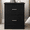Black Oak, variant on STYLIVIA Adult 2-Drawer Nightstand Modern Black Oak 18.7" W × 15.7" D × 23.7" H