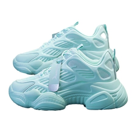 

Women s Fashion Platform Sneakers - Comfortable Wedge Sport Shoes for Casual Walks