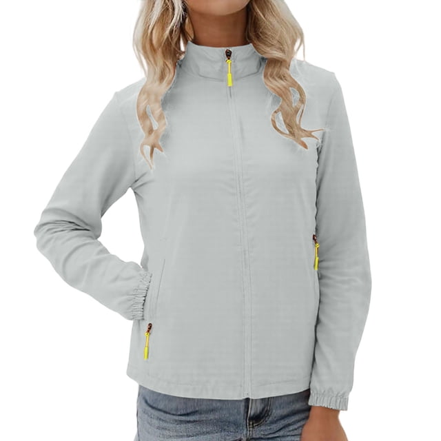 RKSTN Coupe-Vent à Capuche pour Femmes Randonnée Voyage Manteaux d'Hiver pour Femmes