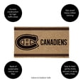 thumbnail image 4 of Montreal Canadiens 16" x 28" Logo Turf Mat, 4 of 7