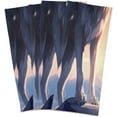 thumbnail image 2 of Dreamtimes White Wolf Kitchen Towels, 18 x 28 Inch Super Soft and Absorbent Dish Cloths for Washing Dishes, 1 PCS Reusable Multi-Purpose Microfiber Hand Towels for Kitchen, 2 of 7
