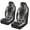 Hunting Forest Wolves, variant on Garronmavis Front Car Seat Cover Thin Car Seat Cover 2 Pack Elastic Breathable Interior Accessories fit for Most of SUV,Sedan,Trucks Black Cat Driving