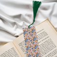 thumbnail image 6 of Kdxio Lilies Flowers Print Metal Tassel Bookmarks,Perfect Gift for Art Lovers and Bookworms Metal Bookmarks for Women, 6 of 8