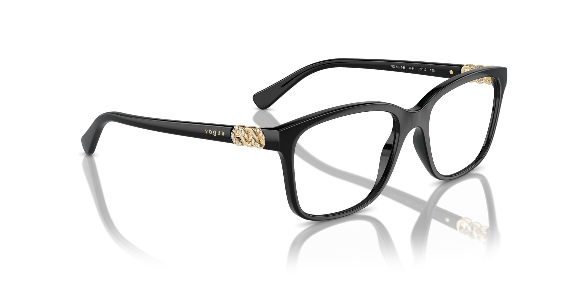 Vogue Unisex 53mm VO5574B Eyeglasses, Black