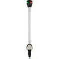 thumbnail image 2 of Attwood Marine LightArmor Bi-Color Straight with Task Light 3-Pin LED Navigation Pole Light, 2 of 2