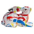 thumbnail image 1 of Water Transfer Resin New Year Garden Statues Rabbit Standing Bunny Animal Figurines Ornament, 1 of 5